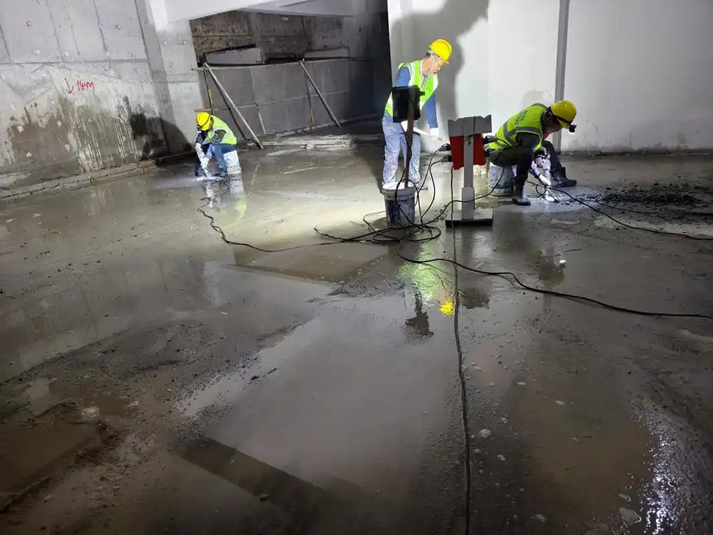 石家庄新乐地下室堵漏
